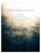 The Strife is O'er SATB choral sheet music cover